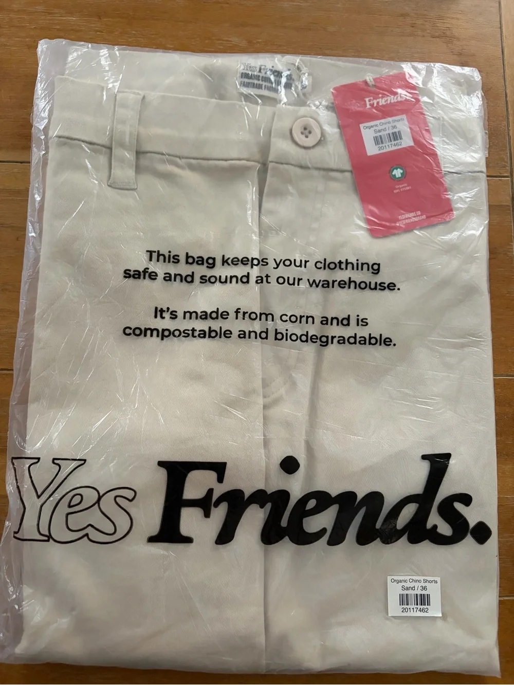 YES FRIENDS Classic Chino Shorts